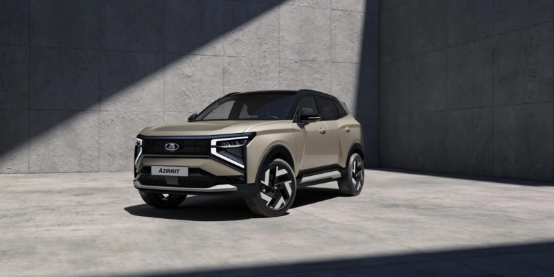 «АвтоВАЗ» представил свой первый кроссовер Lada Azimut — с голосовым помощником GigaChat